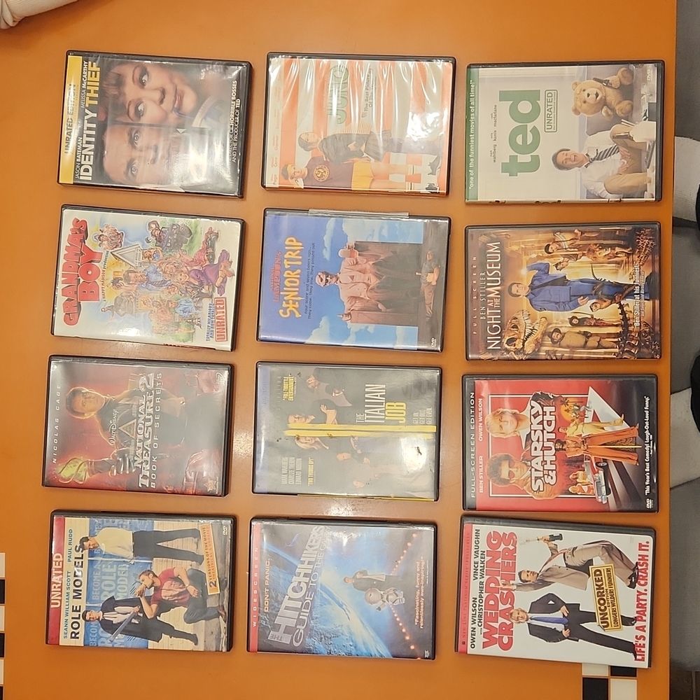 Dvds comedy bunch of 12